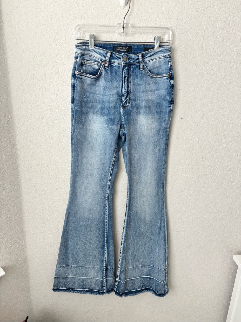 Judy Blue Charlotte Tummy Control Release Hem Flare size 28 - Picture 6 of 12